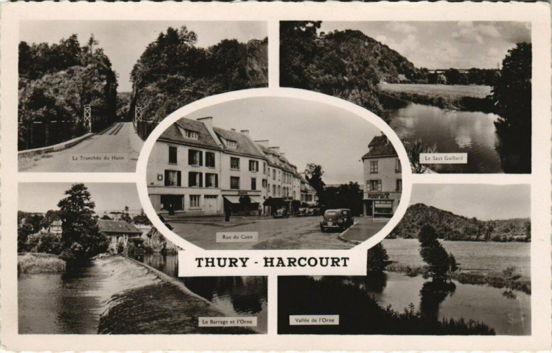 Carte postale ancienne Thury - Harcourt