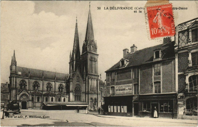 Carte postale ancienne La Delivrande