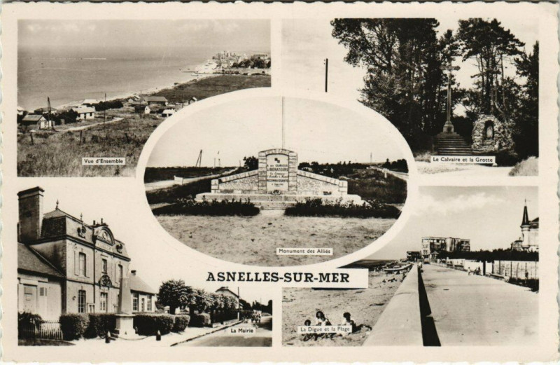 Carte postale ancienne Asnelles-sur-Mer à Asnelles