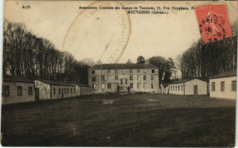 Carte postale ancienne Association Générale des Camps de Vacances