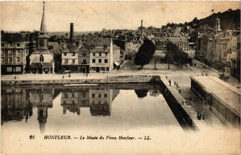 Carte postale ancienne Honfleur - Le Musée du Vieux Honfleur à Honfleur
