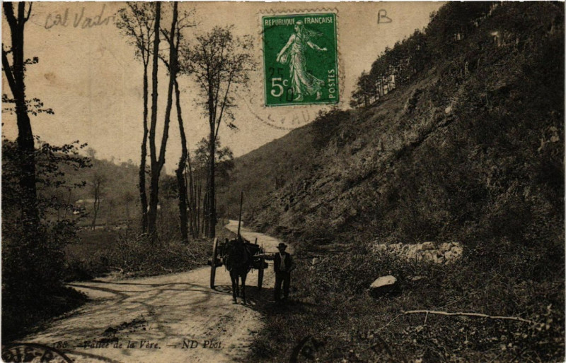 Carte postale ancienne Vallée de la Vire