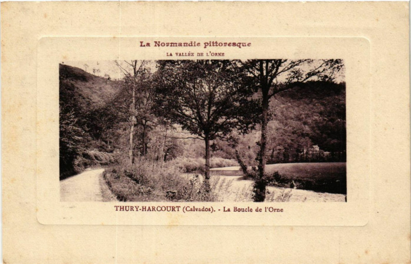 Carte postale ancienne La Vallée de . - Thury-Harcourt - La Bouche de l'Orne