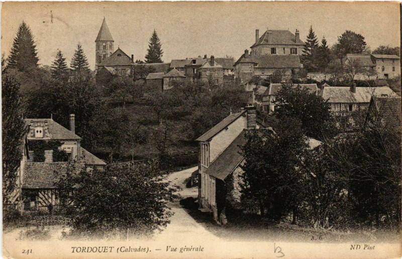 Carte postale ancienne Torduet - Vue générale