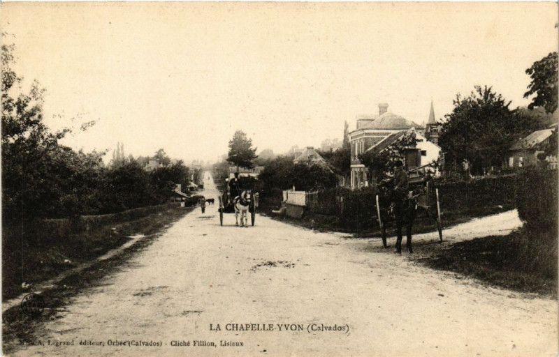 Carte postale ancienne La Chapelle-Yvon