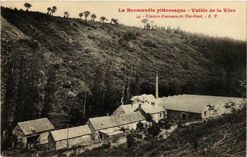 Carte postale ancienne Vallée de la Vere