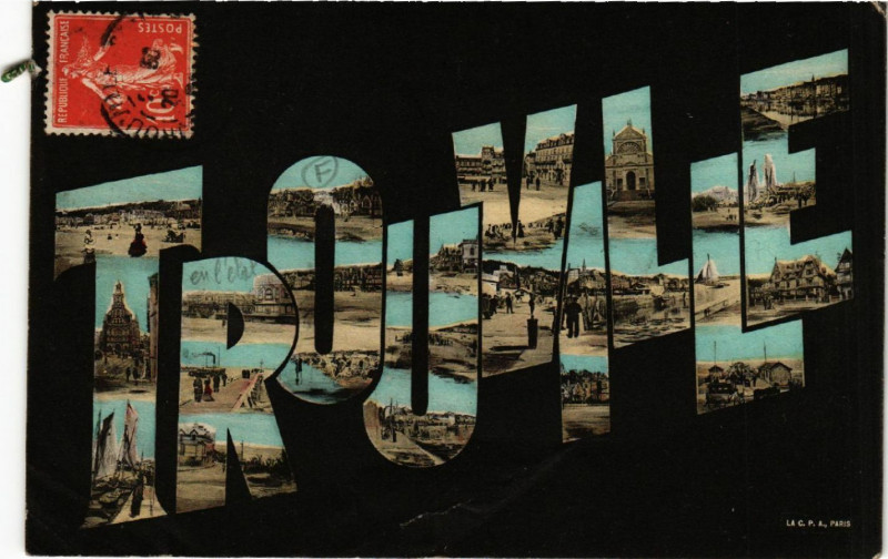 Carte postale ancienne Trouville