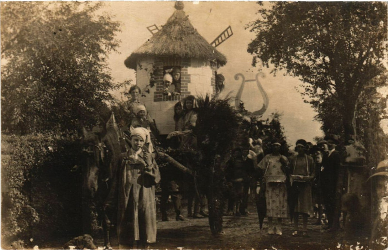 Carte postale ancienne Moulin Musieur