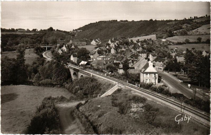 Carte postale ancienne La Suisse Normande - Pont-Eramburg
