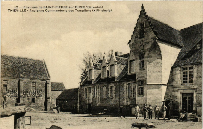 Carte postale ancienne Environs de Saint-Pierre-sur-Dives