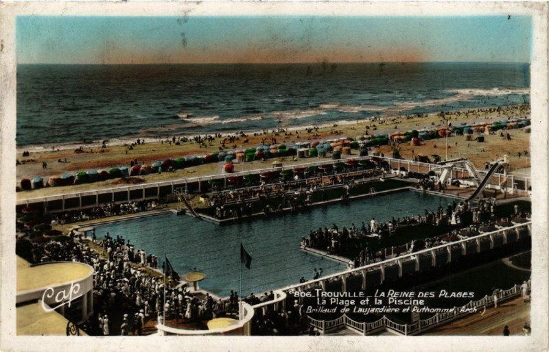 Carte postale ancienne Trouville