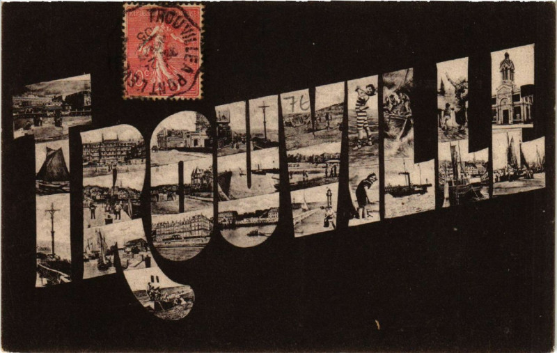 Carte postale ancienne Trouville