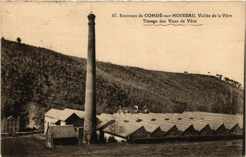 Carte postale ancienne Environs de Conde-sur-Noireau