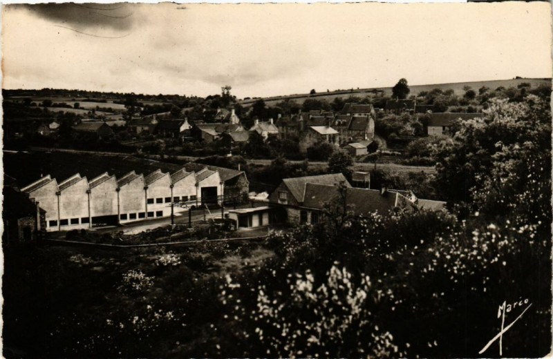 Carte postale ancienne Mesnil-Villement - Vue panoramique