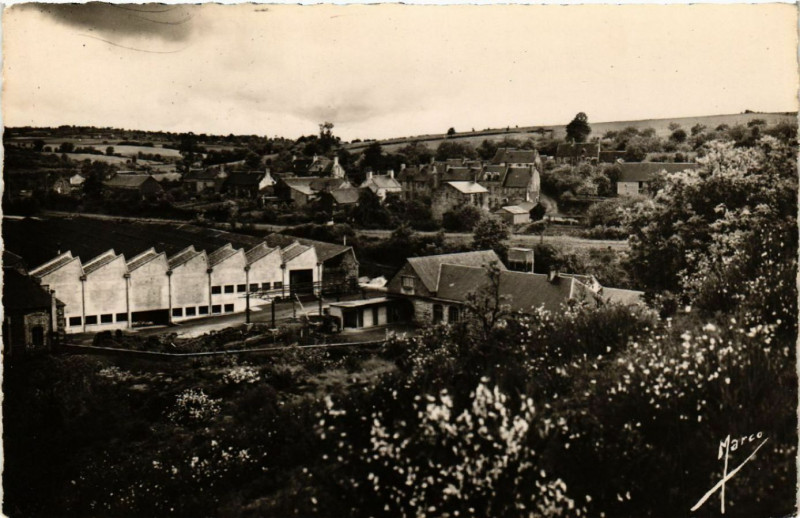 Carte postale ancienne Mesnil-Villement - Vue panoramique