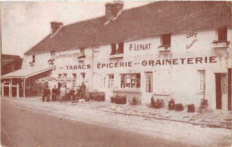 Carte postale ancienne Le pre d'Auge par la Boissire