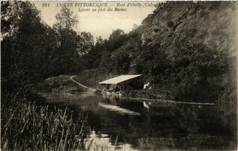 Carte postale ancienne L'Orne Pittoresque - Pont-d'Ouilly à Pont-d'Ouilly
