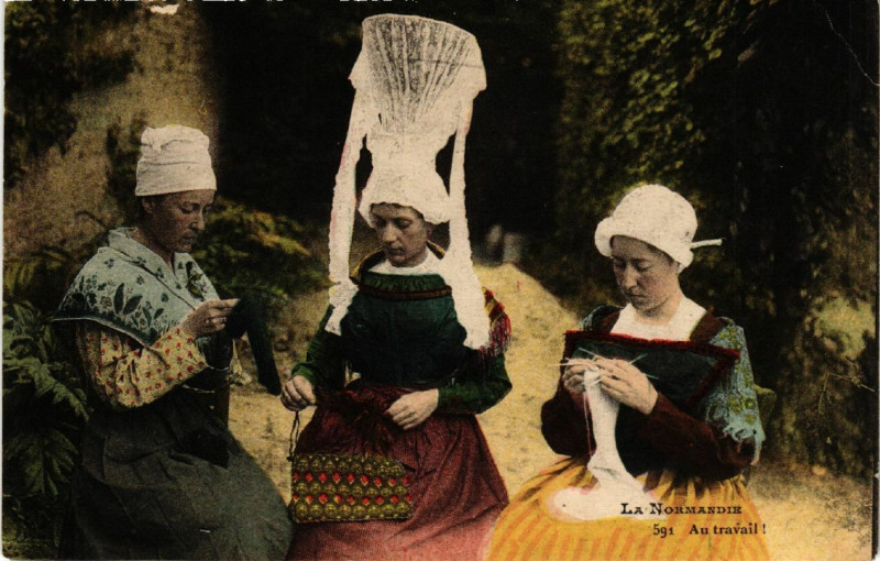 Carte postale ancienne La Normandie
