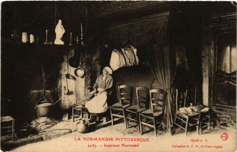 Carte postale ancienne La Normandie Pittoresque