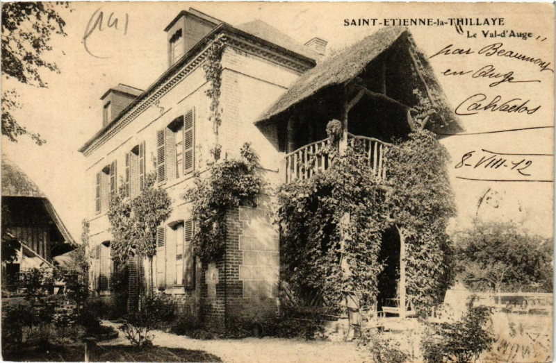 Carte postale ancienne Saint-Etienne la Thillaye