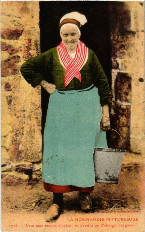 Carte postale ancienne La Normandie Pittoresque