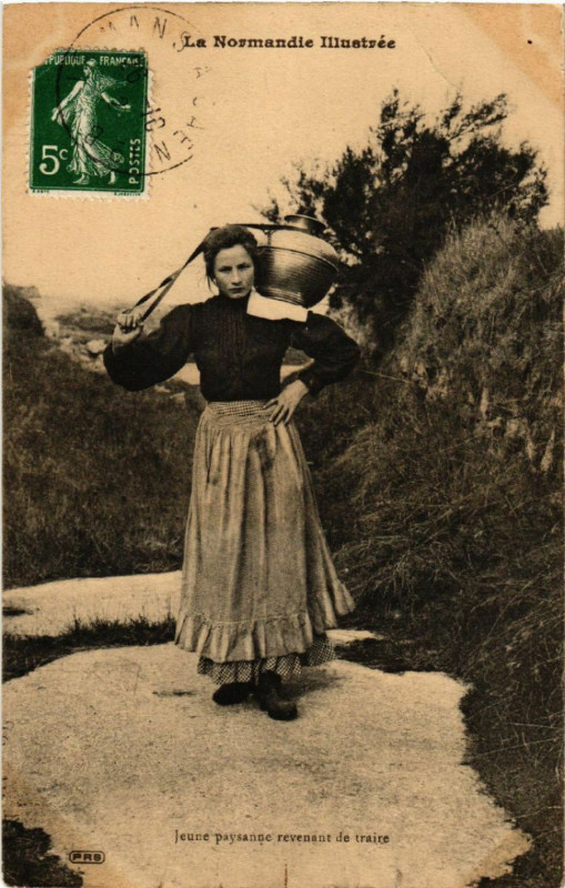Carte postale ancienne La Normandie Illustre