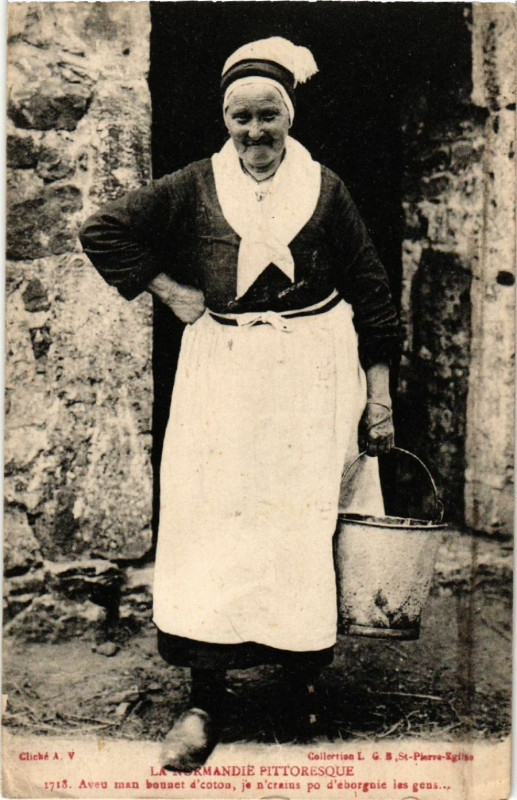 Carte postale ancienne La Normandie Pittoresque