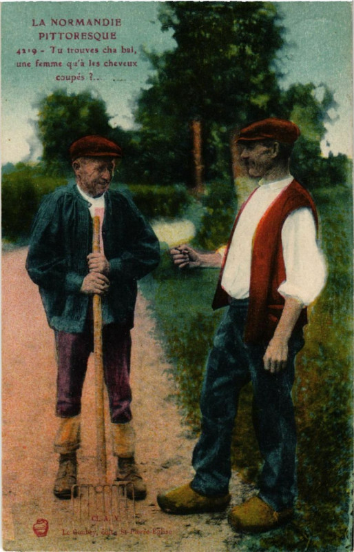 Carte postale ancienne La Normandie Pittoresque