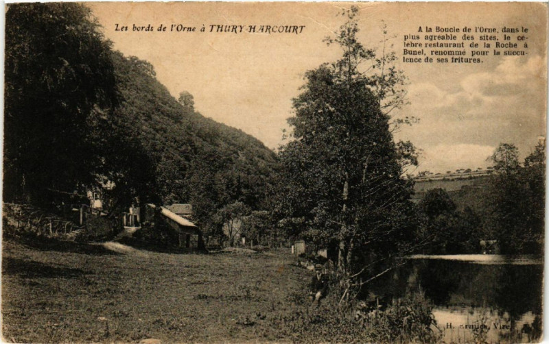 Carte postale ancienne Thury Harcourt
