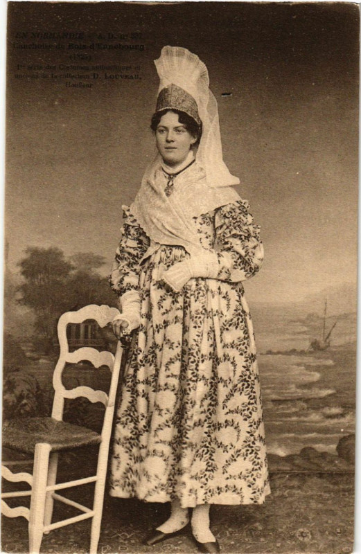 Carte postale ancienne En Normandie