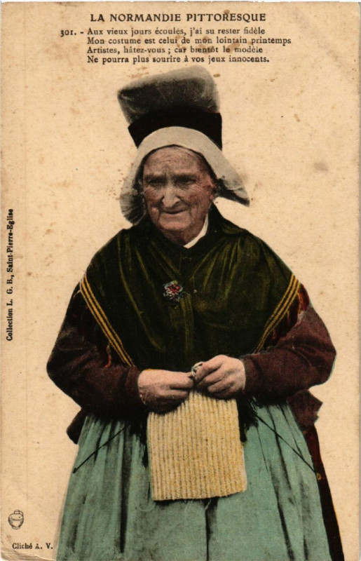 Carte postale ancienne La Normandie Pittoresque