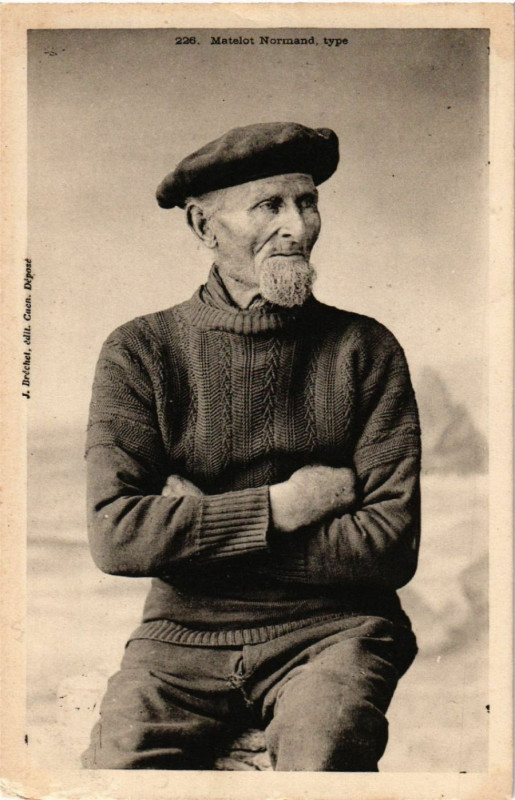 Carte postale ancienne Matelot Normand
