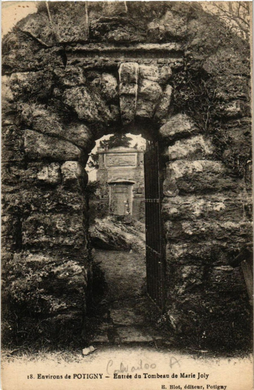 Carte postale ancienne Environs de Potigny à Potigny