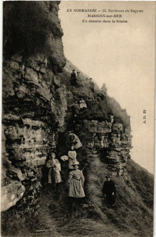 Carte postale ancienne Marigny-sur-Mer