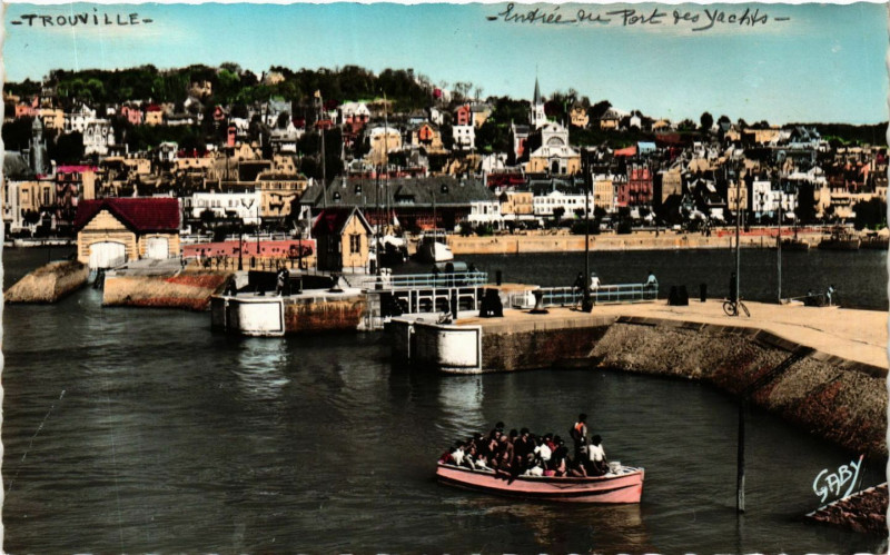 Carte postale ancienne Trouville