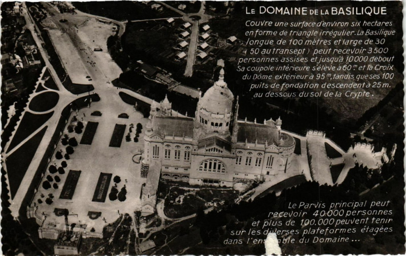 Carte postale ancienne Le Domaine de la Basilique