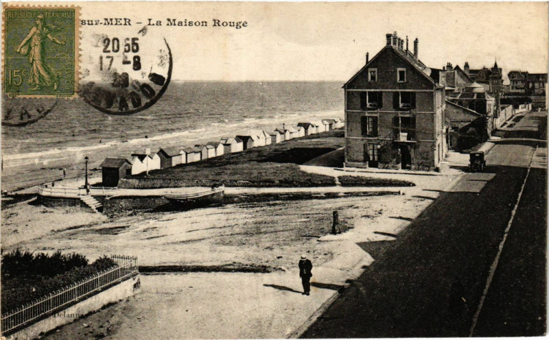 Carte postale ancienne La Maison Rouge