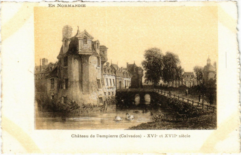 Carte postale ancienne Chateau de Dampierre