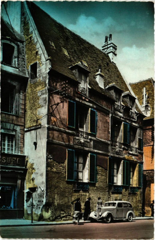 Carte postale ancienne Caen - Maison Natale de Malherbe à Caen