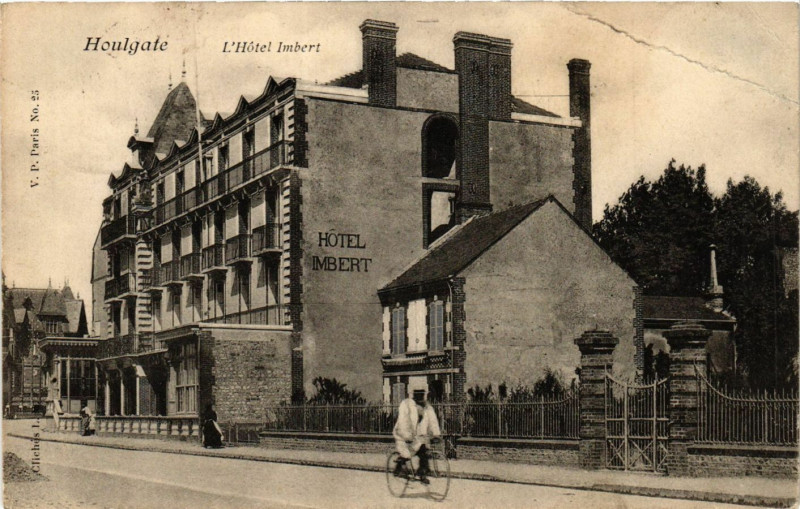 Carte postale ancienne Houlgate - L'Hotel Imbert à Houlgate