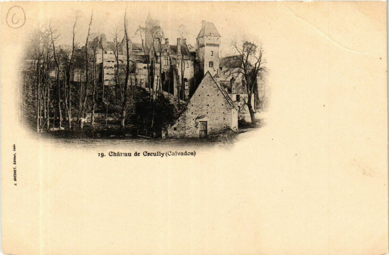 Carte postale ancienne Creully - Chateau de Creully