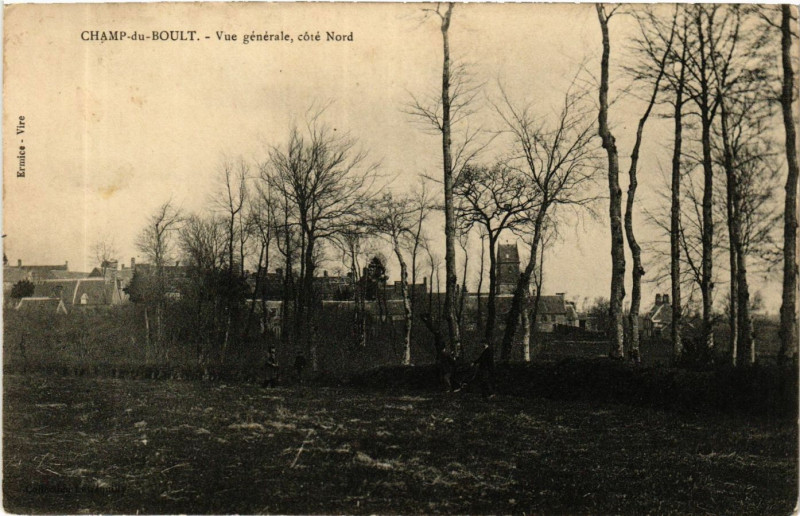 Carte postale ancienne Champ-du-Boult - Vue générale - Cote Nord