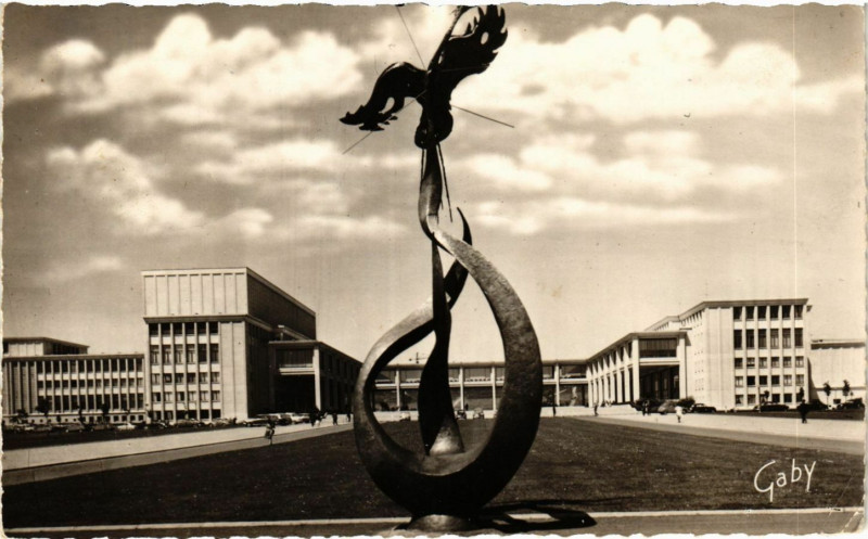 Carte postale ancienne Caen - L'Université à Caen