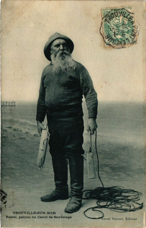 Carte postale ancienne Trouville-sur-Mer - Postel à Trouville-sur-Mer