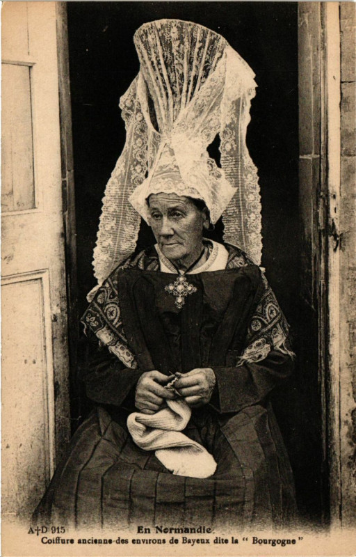 Carte postale ancienne En Normandie