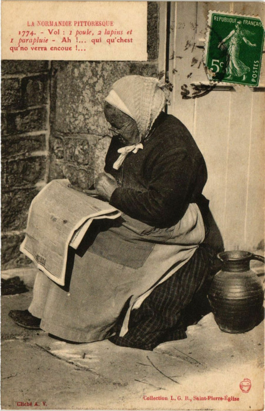 Carte postale ancienne La Normandie Pittoresque