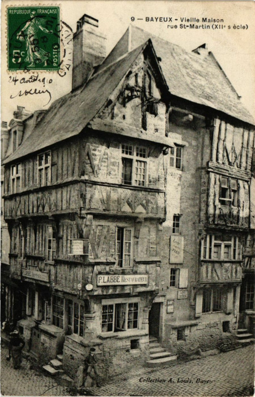 Carte postale ancienne Bayeux - Vieille Maison à Bayeux