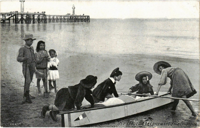 Carte postale ancienne Trouville