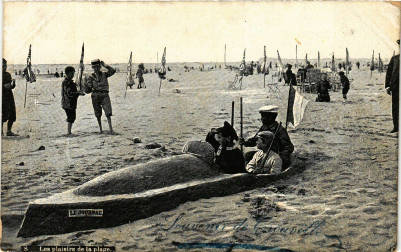 Carte postale ancienne Souvenir de Grouville