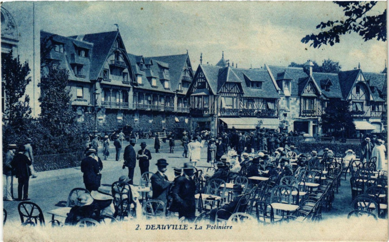 Carte postale ancienne Deauville - La Potiniere à Deauville